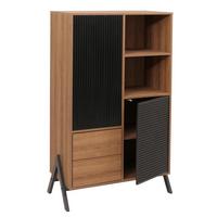 HOCHSCHRANK Beige - Beige, Holz (79/138/40cm) - MCW