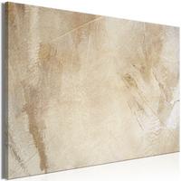 KUNSTDRUCK Beige 90/60 cm - Beige/Orange, Textil (90/60cm) - KUNSTLOFT