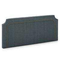 KOPFTEIL 140x60 cm Leonor Blau - Blau, Textil (8/60/140cm) - VS Venta-stock