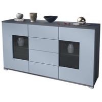 SIDEBOARD Grömitz Denim matt - Pastellblau, Holzwerkstoff (138.5/75.5/35cm) - Vladon