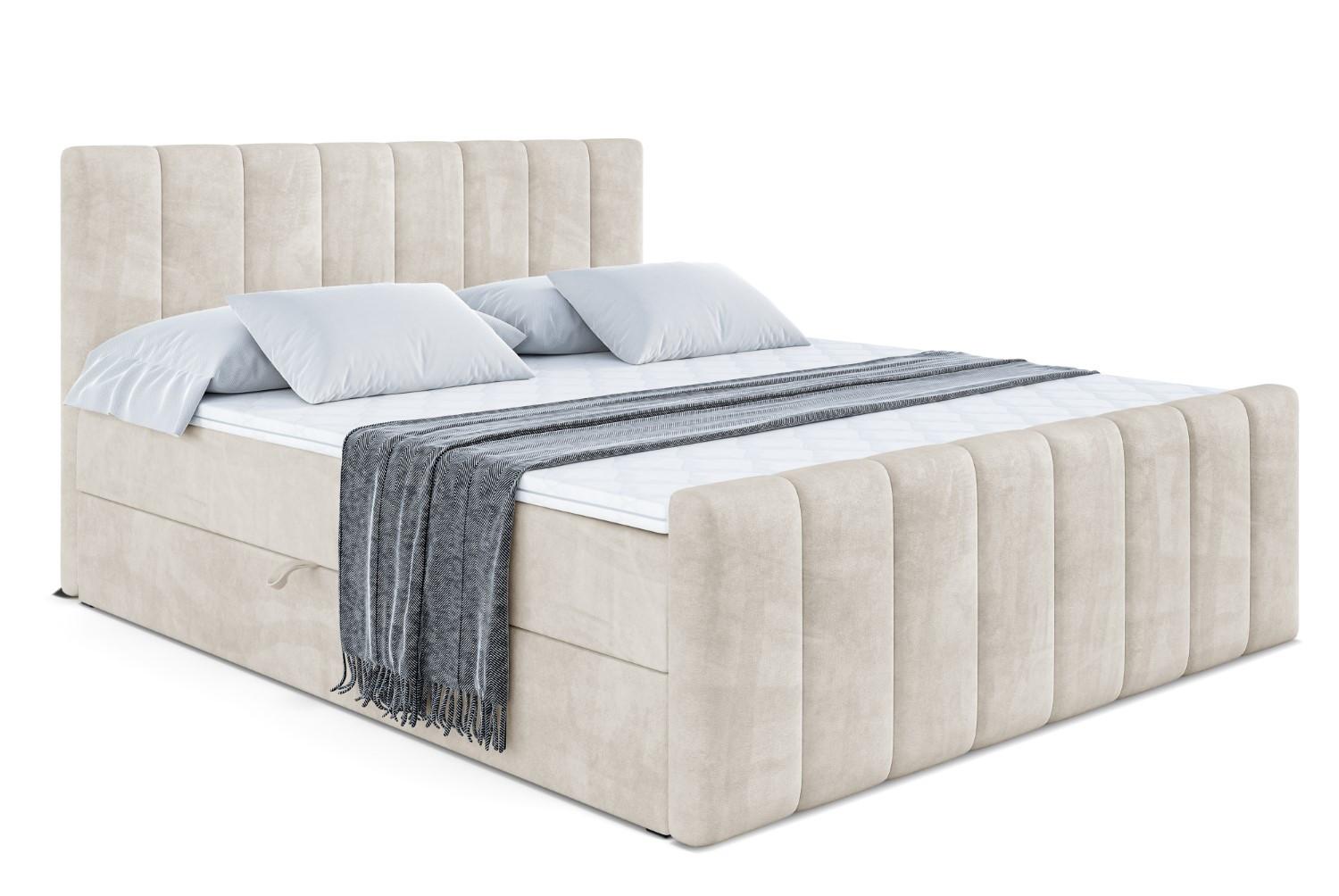 BOXBETT OTTA-Z - 200x200 cm - H4 - Ecru - Ecru, Holzwerkstoff (200/200cm) - ALTDECOR