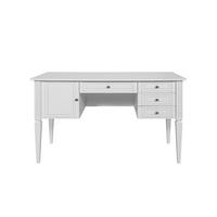 SCHREIBTISCH Ines Weiß - Weiß, Holzwerkstoff (132/60/78cm) - Petits-meubles