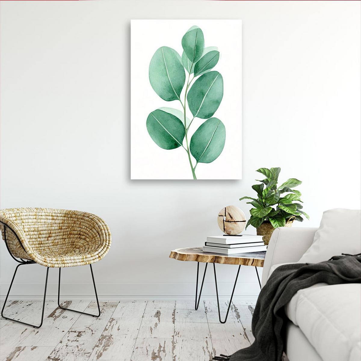LEINWANDBILD Natur und Botanik 70x100cm - Grün, Textil (70/100cm) - Feeby