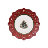 FRÜHSTÜCKSTELLER Toy's Delight rot ø 24,5 cm - Rot, Keramik (24.5cm) - Villeroy & Boch