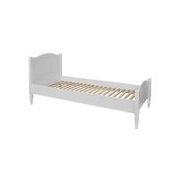 BETT 90/200 Royal Weiß - Weiß, Holzwerkstoff (90/200cm) - Petits-meubles