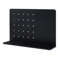 WANDREGAL Dønna - Schwarz, Holzwerkstoff (15/40/60cm) - [en.casa]
