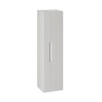 HÄNGESÄULE Daria Weiß - Weiß, Holzwerkstoff (34.5/130/31.8cm) - Petits-meubles