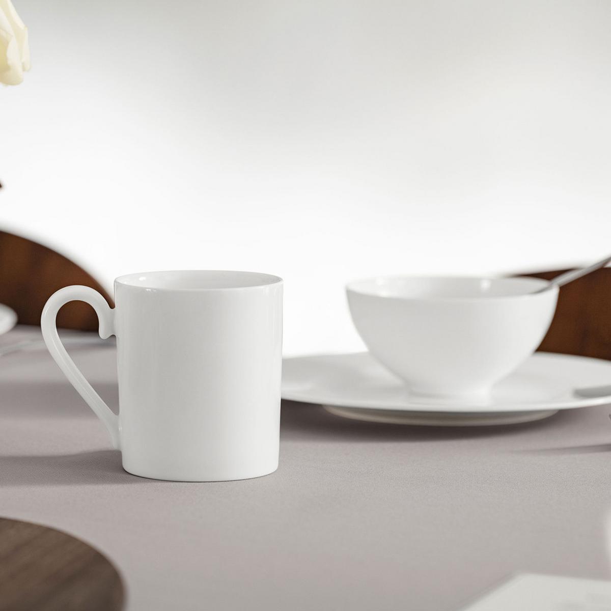 FRÜHSTÜCKS-SET Royal weiß 6-tlg. - Weiß, Keramik (2/2/2cm) - Villeroy & Boch