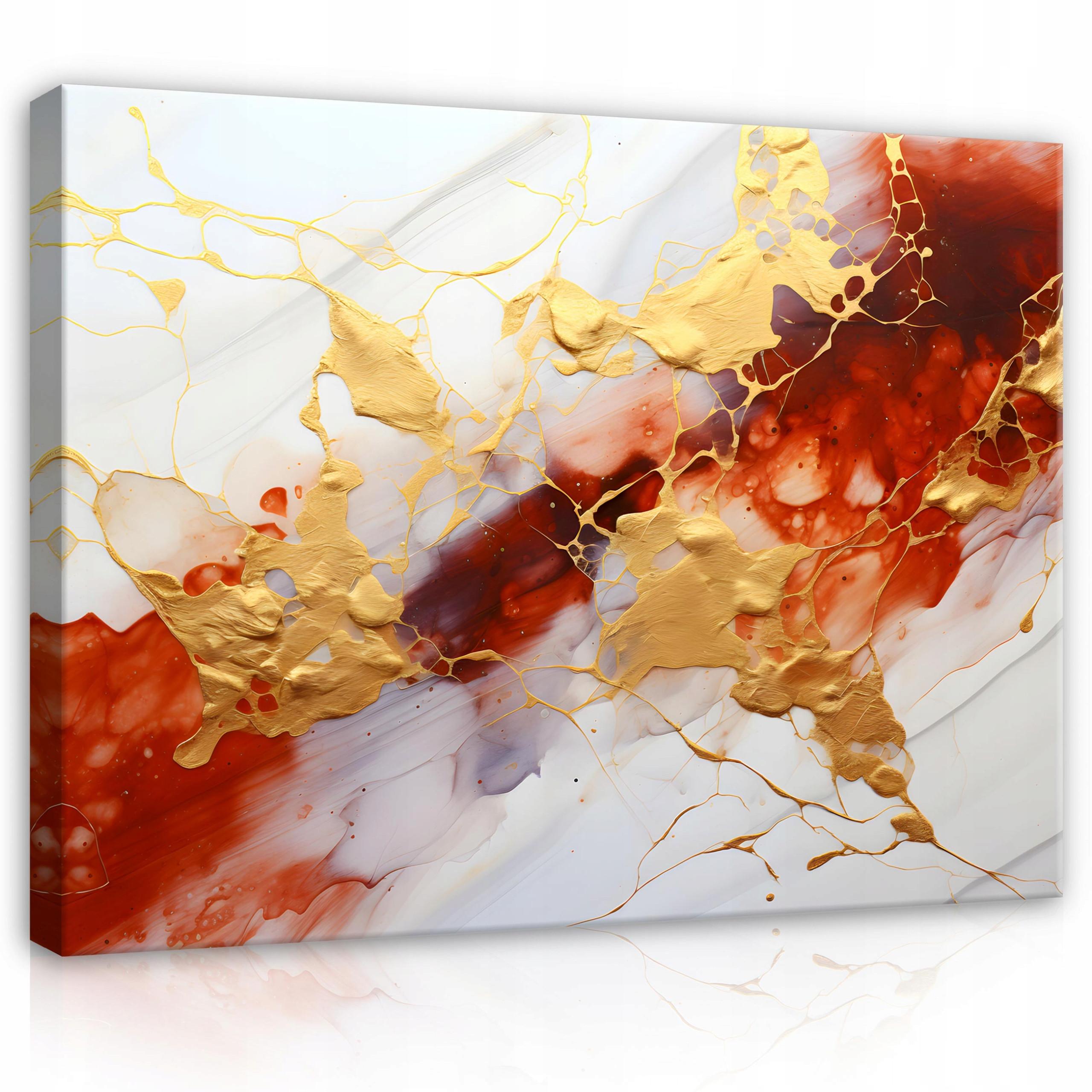 LEINWANDBILD Abstrakt Marmor 60x40 - Multicolor, Holzwerkstoff (60/40cm) - Wallarena