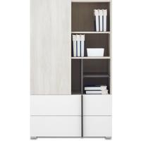 BÜCHERREGAL BERGAMO 80 / 195 / 40 cm Eichefarben - Eichefarben, Holzwerkstoff (80/195/40cm) - MASSENO