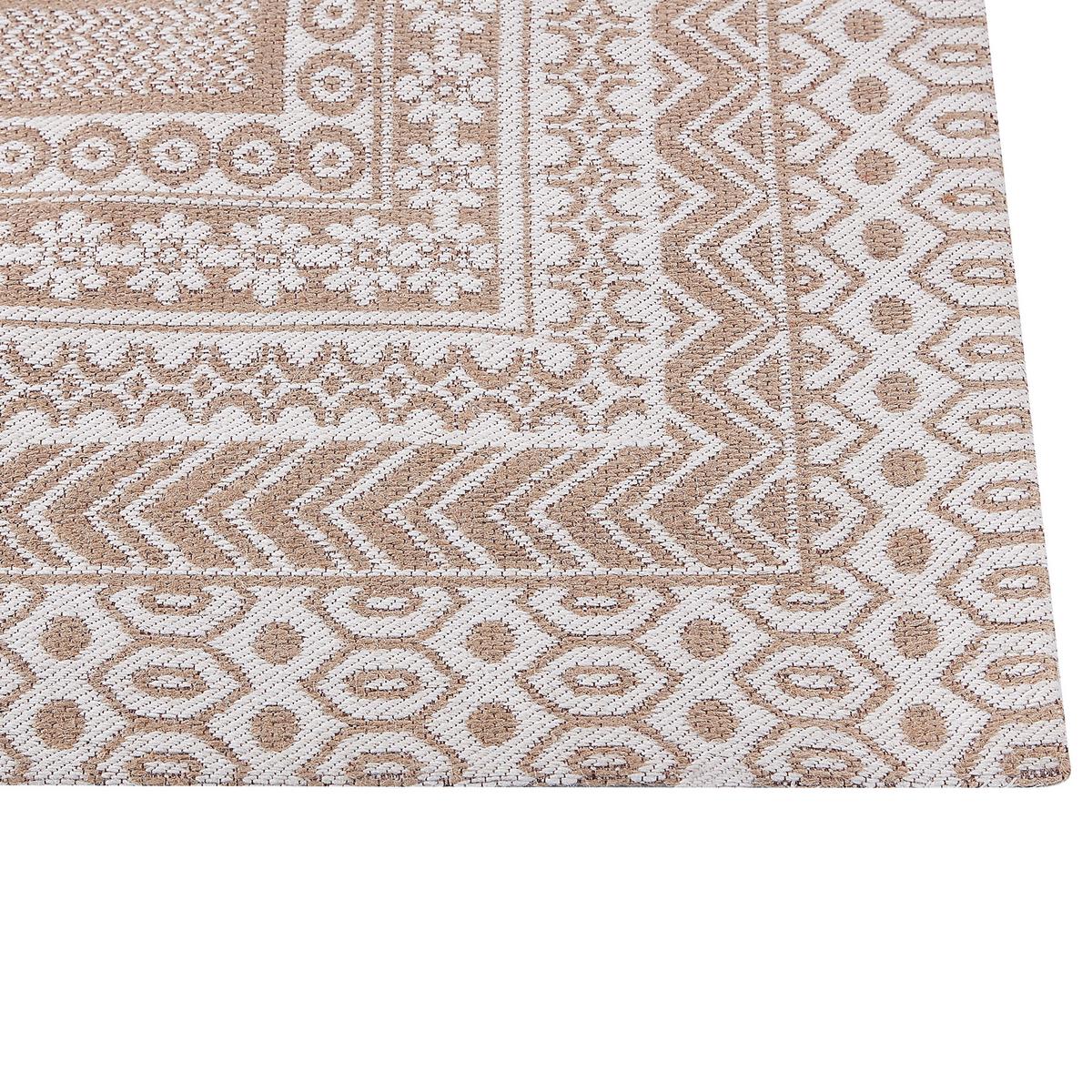 KURZFLOR-TEPPICH Baglar 300/200 cm - Beige, Naturmaterialien (200/300cm) - Beliani