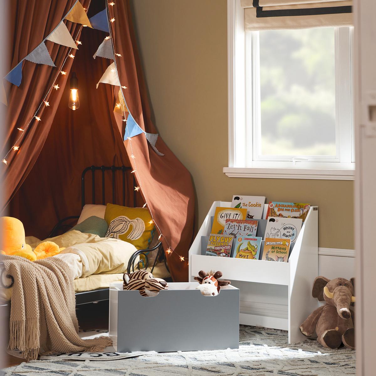 KINDERREGAL Grau - Grau, Holzwerkstoff (63/70/30cm) - SoBuy