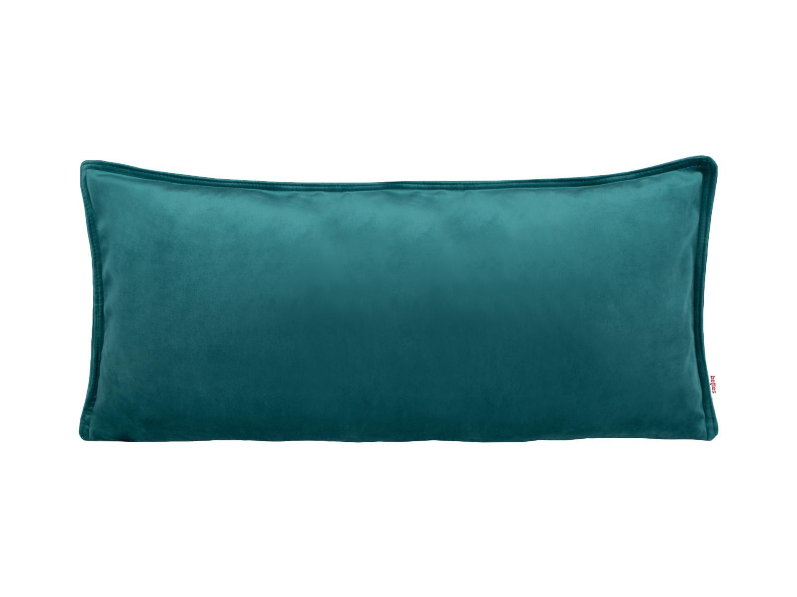 KISSENHÜLLE Samt&Sonders petrol 30/70 cm - Petrol, Textil (30/70cm) - beties Heimtextil