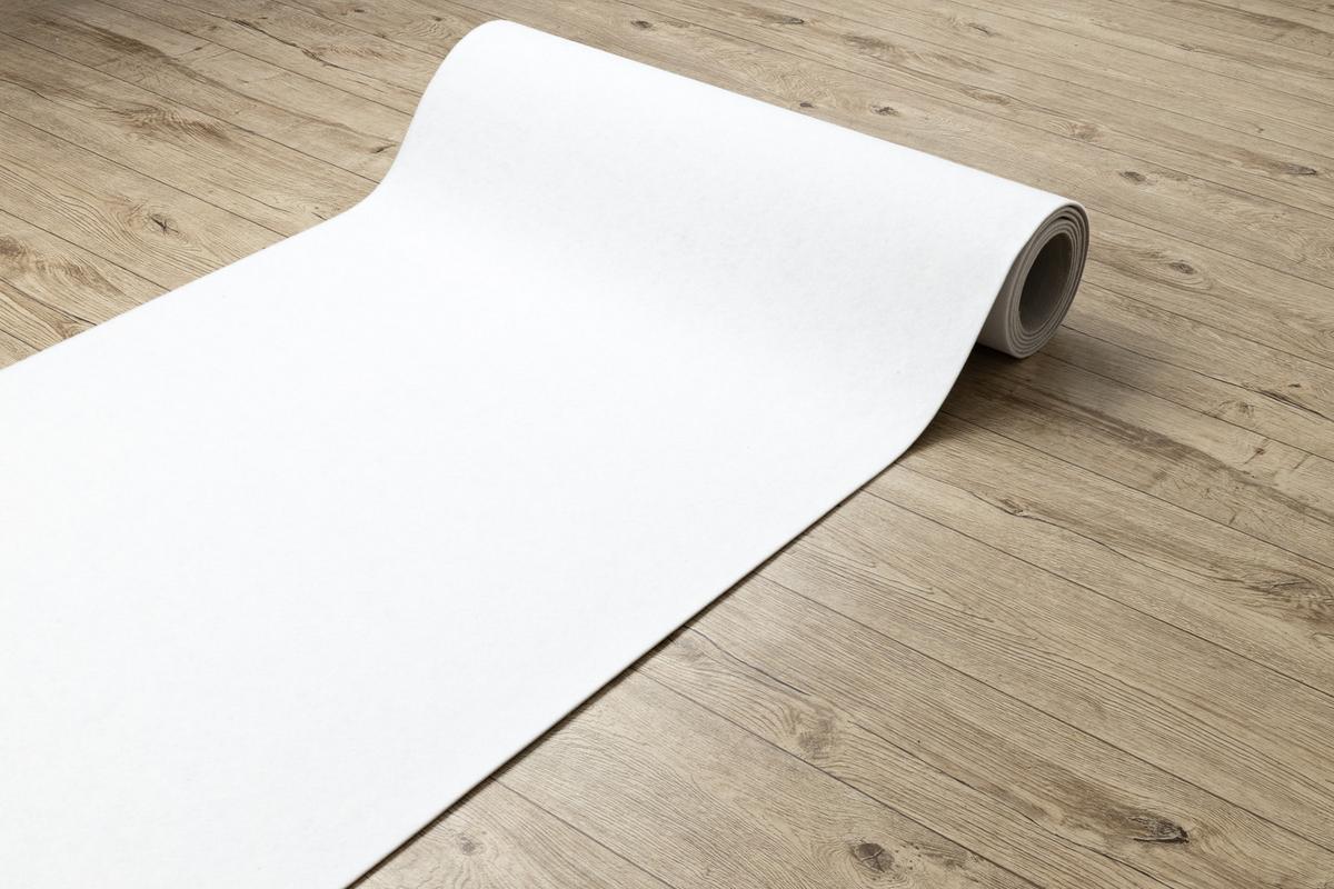 TEPPICH Antirutsch RUMBA 100/100 cm - Weiß, Textil (100/100cm) - rugsX