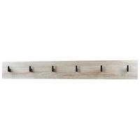 GARDEROBENPANEEL Linea Eiche sägerau - Eiche San Remo, Holzwerkstoff (110.5/14.5/3.5cm) - Vladon