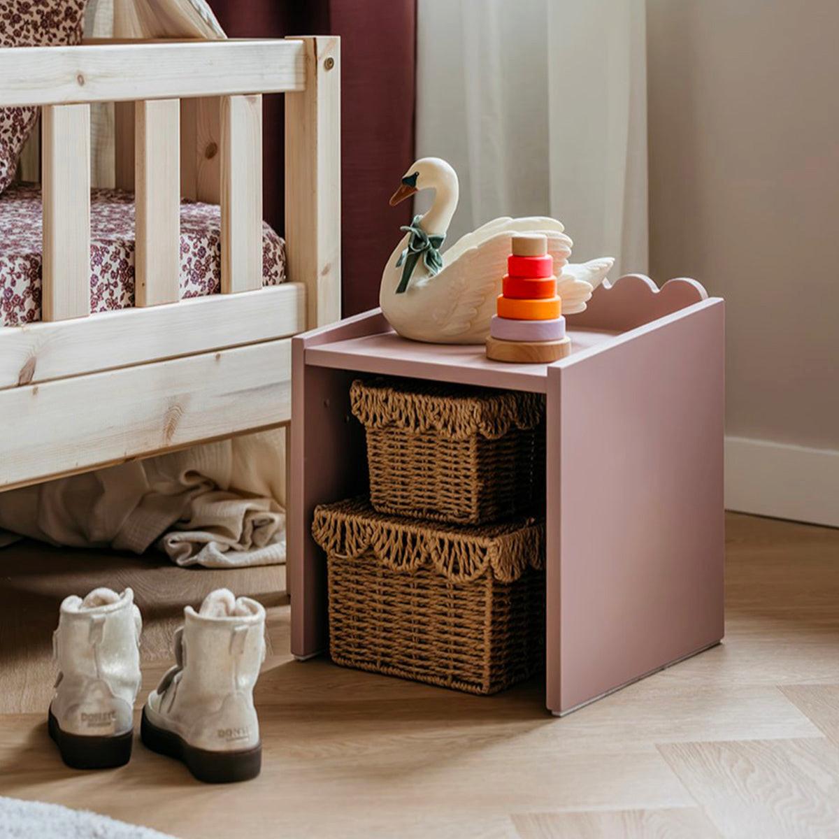 SCHREIBTISCH Book Nook Rosa - Pink, Holzwerkstoff (31/35.5/31cm) - Petits-meubles