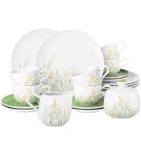 KAFFEESERVICE Liberty Meadow Grasses Green grün 20-tlg. - Grün, Keramik (2/2/2cm) - Seltmann Weiden