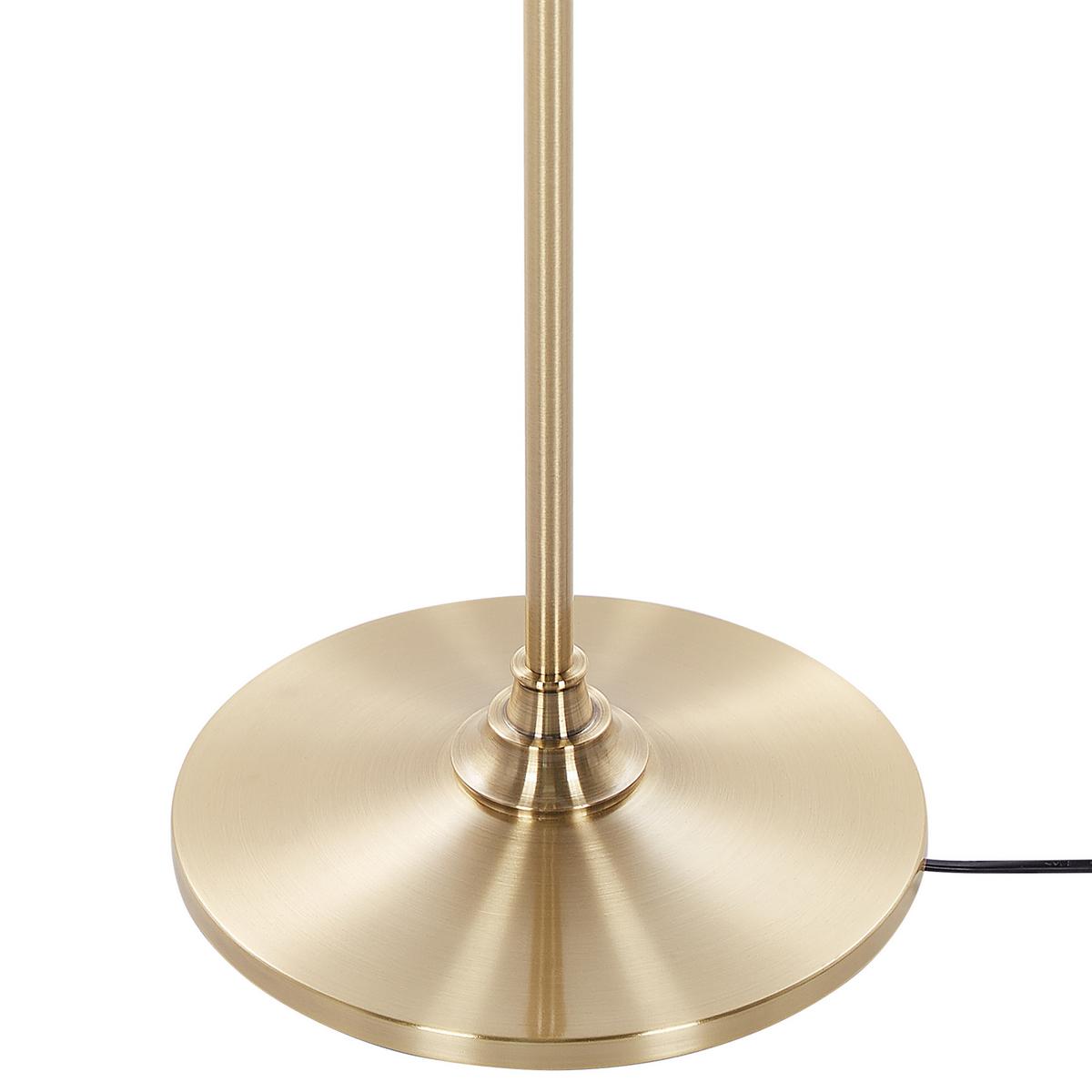 STEHLAMPE Torysa 35/35/148 cm - Messingfarben, Metall (35/35/148cm) - Beliani