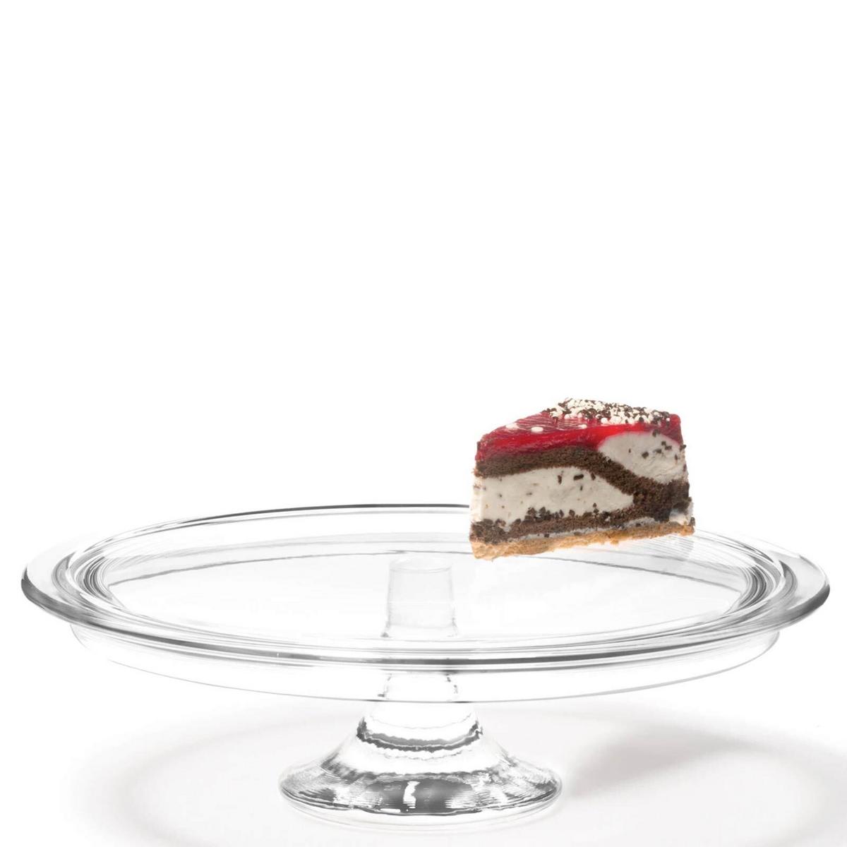 TORTENPLATTE Ciao transparent ø 32 cm - Transparent, Glas (32/11.5/32cm) - Leonardo Living