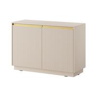 KOMMODE MAESTRO 104/72/39 cm mit 2 Türen Beige - Beige, Holzwerkstoff (104/72/39cm) - MASSENO
