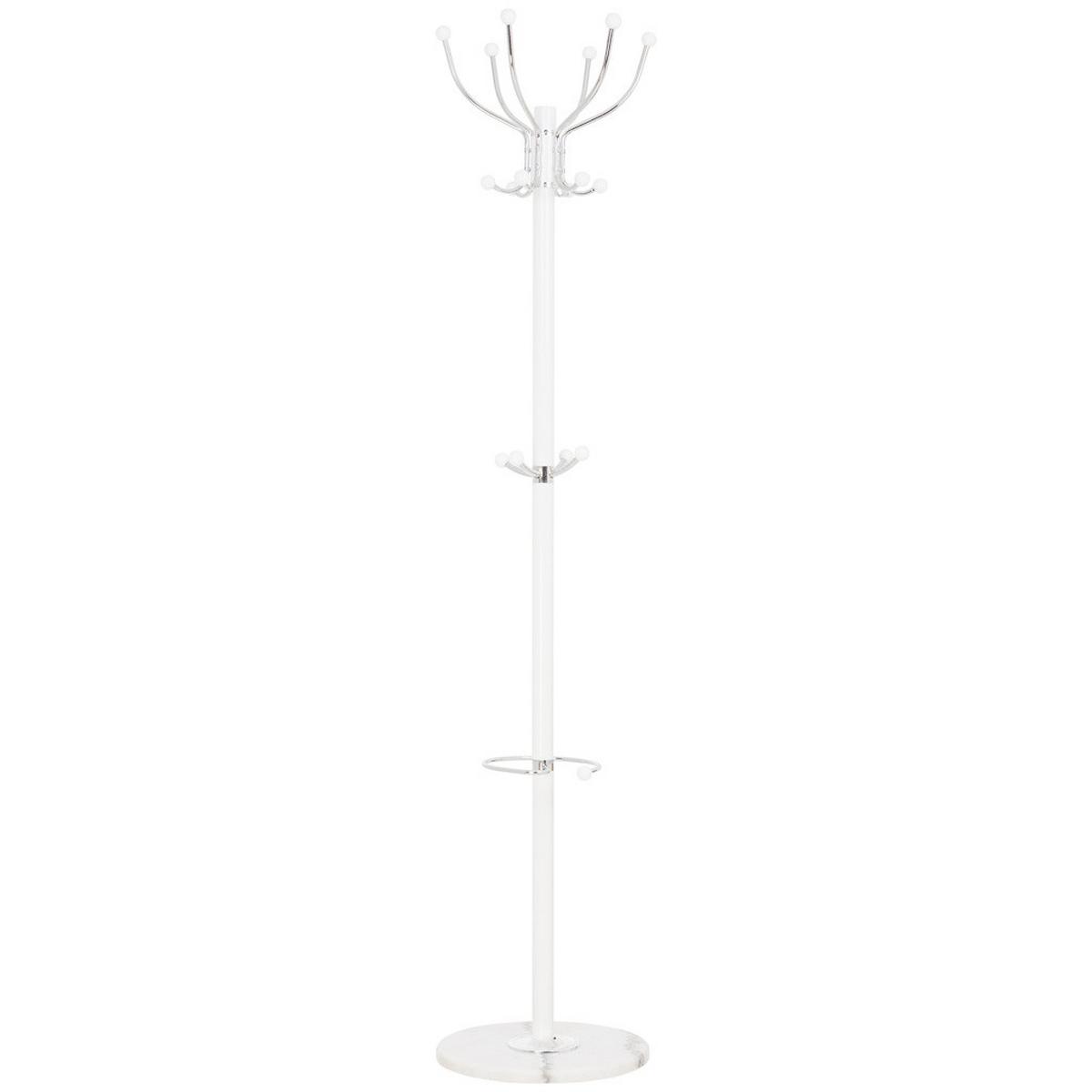 GARDEROBE aus metall 36x178cm - Weiß, Metall (36/178/36cm) - Wanderlust