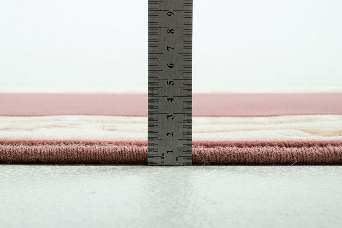 WEBTEPPICH Pelinia 40x60 cm - Rosa, Textil (40/60cm) - THEKO