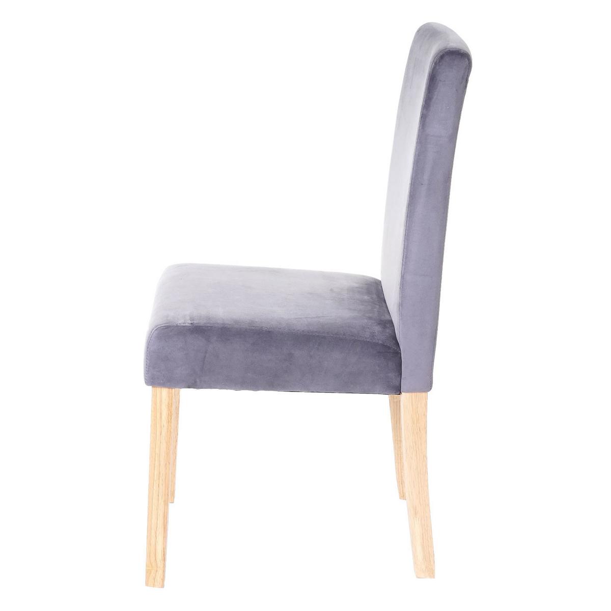 ESSZIMMERSTUHL Grau 2er-Set - Grau, Textil (43/90/56cm) - MCW