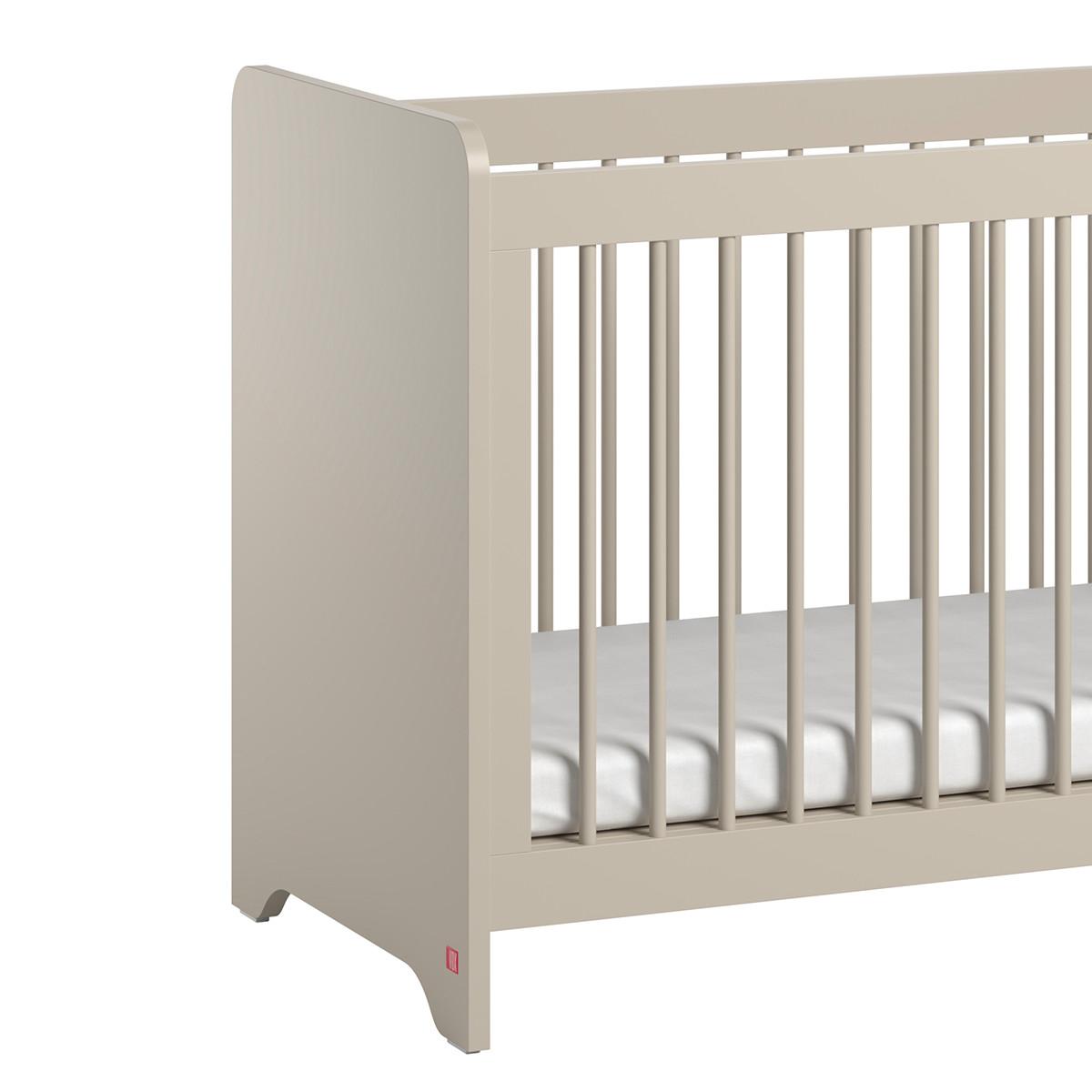 GITTERBETT 60/120 Ova Beige - Beige, Holzwerkstoff (60/120cm) - Petits-meubles
