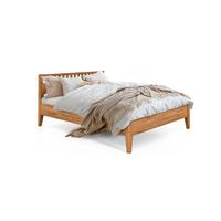 MASSIVHOLZBETT ELIAS 5 100x200 Wildeiche - Alteiche, Holz (100/200cm) - byoak