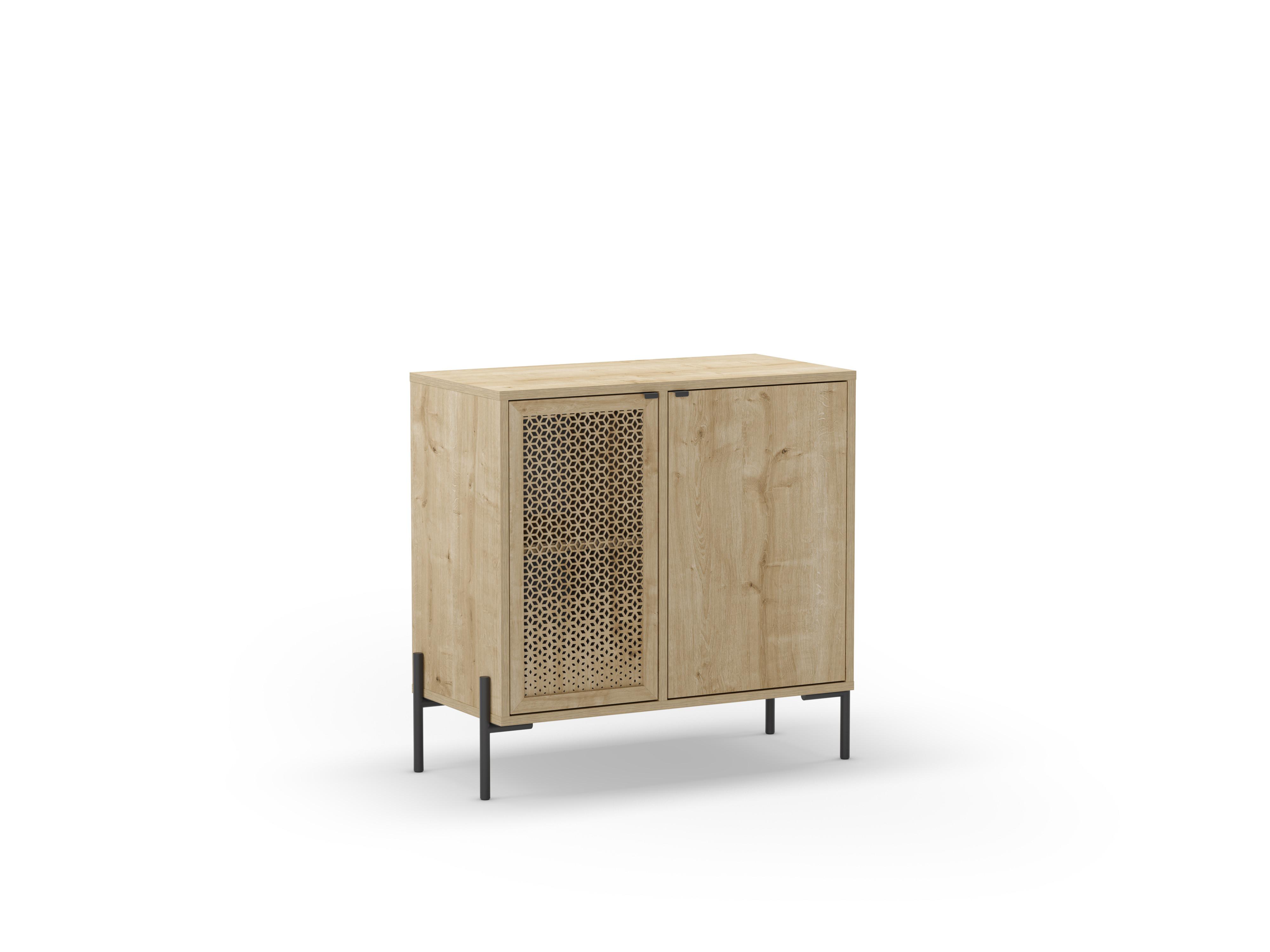 SCHRANK Inca Braun 83.6/40/80.3 cm - Braun, Holz (40/80.3/83.6cm) - Calicosy
