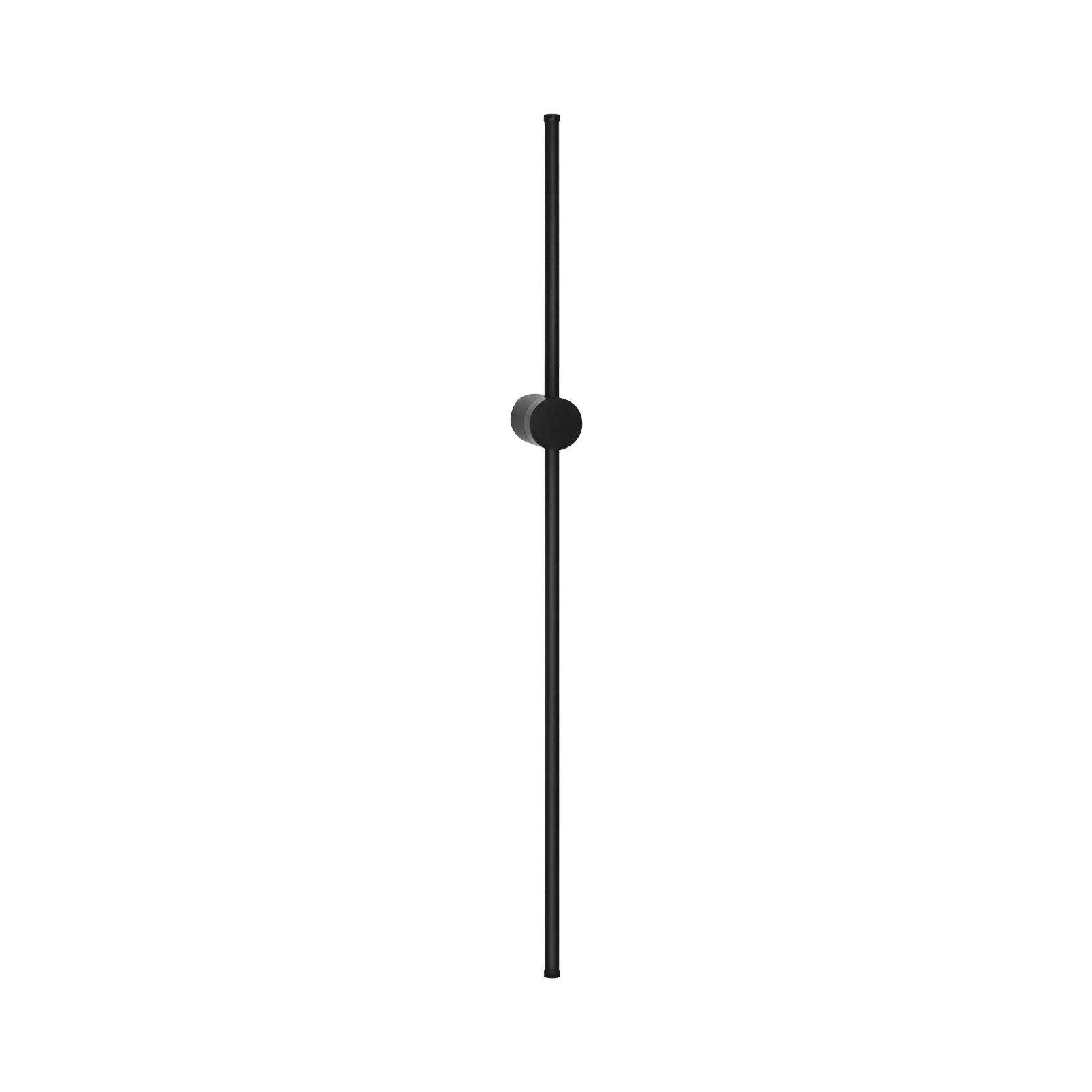 LED-WANDLEUCHTE Luminol 100/6/10 cm - Schwarz, Metall (6/10/100cm) - ZMH