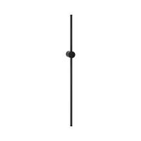 LED-WANDLEUCHTE Luminol 100/6/10 cm - Schwarz, Metall (6/10/100cm) - ZMH