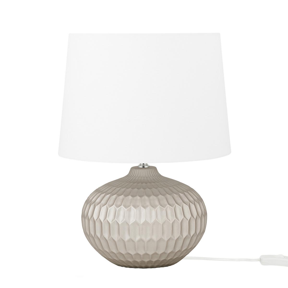TISCHLAMPE Pirita 38/38/51 cm - Goldfarben, Keramik (38/38/51cm) - Beliani