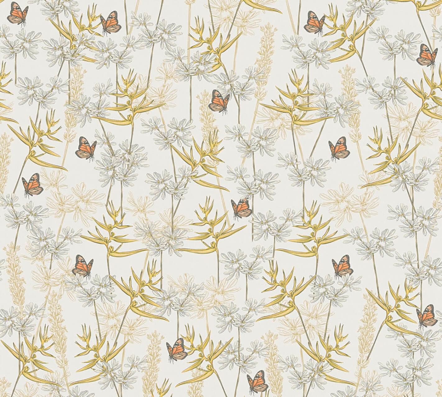 VLIESTAPETE Bunt 53/1005 cm - Weiß, Textil (53/1cm) - KUNSTLOFT