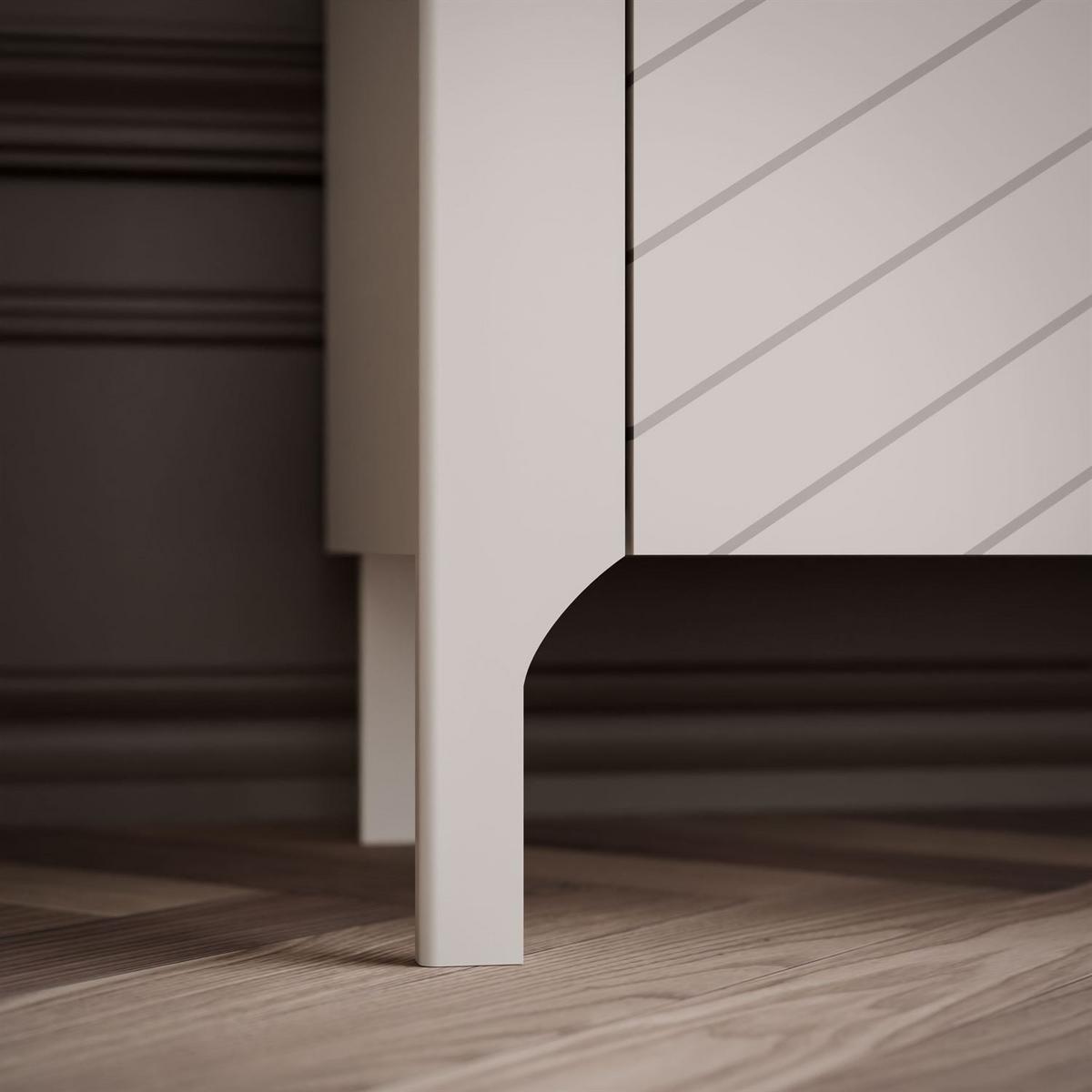HIGHBOARD LUMI 103 cm, Kaschmir - Kaschmir, Holzwerkstoff (103/95/41cm) - Lookway