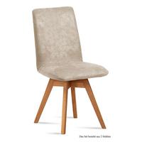 ESSZIMMERSTUHL drehbar (2er-Set) Donni 47x92x60 Eiche geölt/Natur - Eichefarben/Naturfarben, Kunststoff (60/92/47cm) - 58aufmkessel