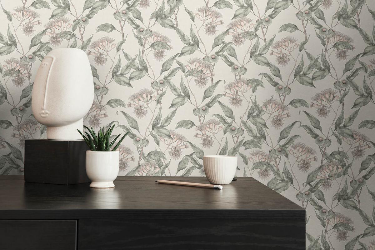 VLIESTAPETE Pastell 53/1005 cm - Weiß, Textil (53/1cm) - KUNSTLOFT