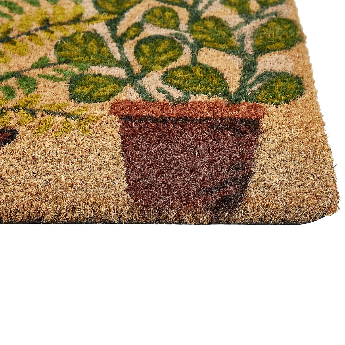FUSSMATTE Naturfarben 40/60 cm Anamudi - Naturfarben, Naturmaterialien (60/40cm) - Beliani