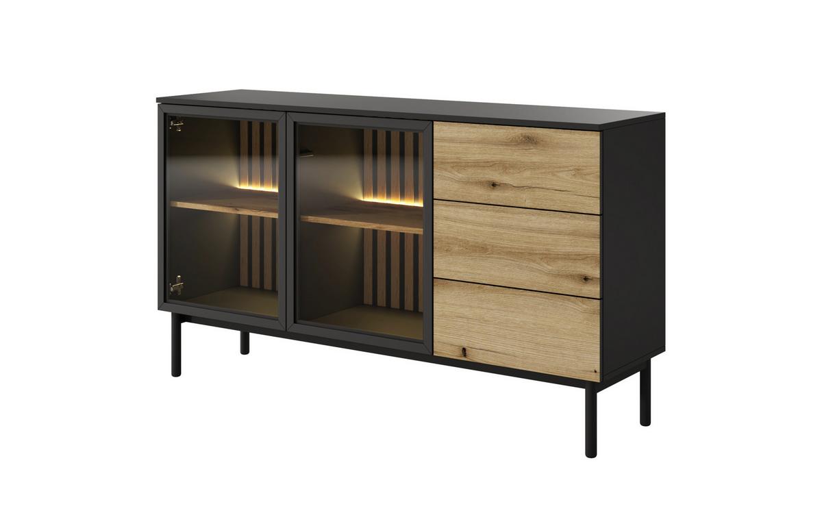 SIDEBOARD Holmric in Evoke Eiche 150/85/39 cm - Eichefarben, Holz/Holzwerkstoff (149.9/84.8/39.4cm) - WFL GROUP