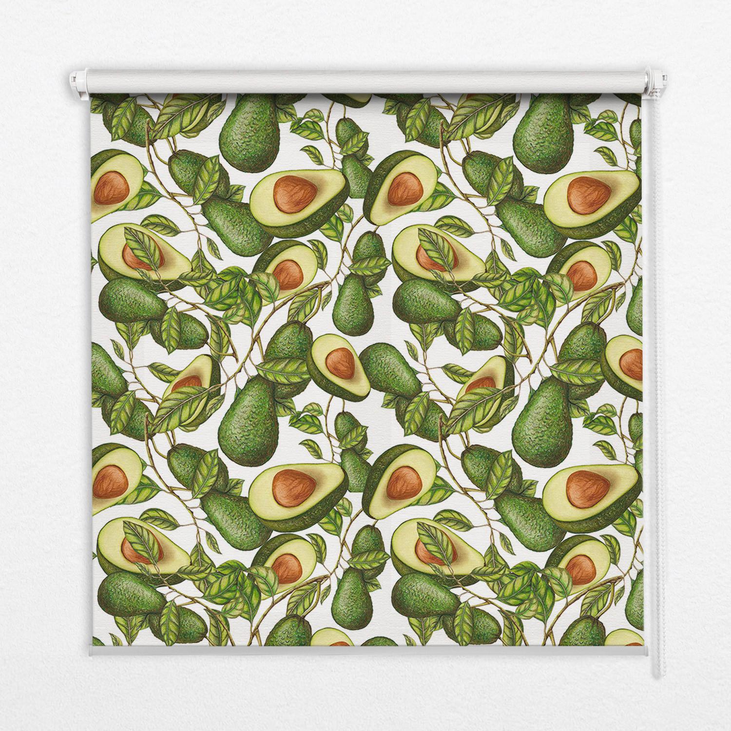 INNENROLLO - Fensterrollo - Rollo - 150x140 cm - Avocado - Grün, Kunststoff (150/140/0.5cm) - TULUP