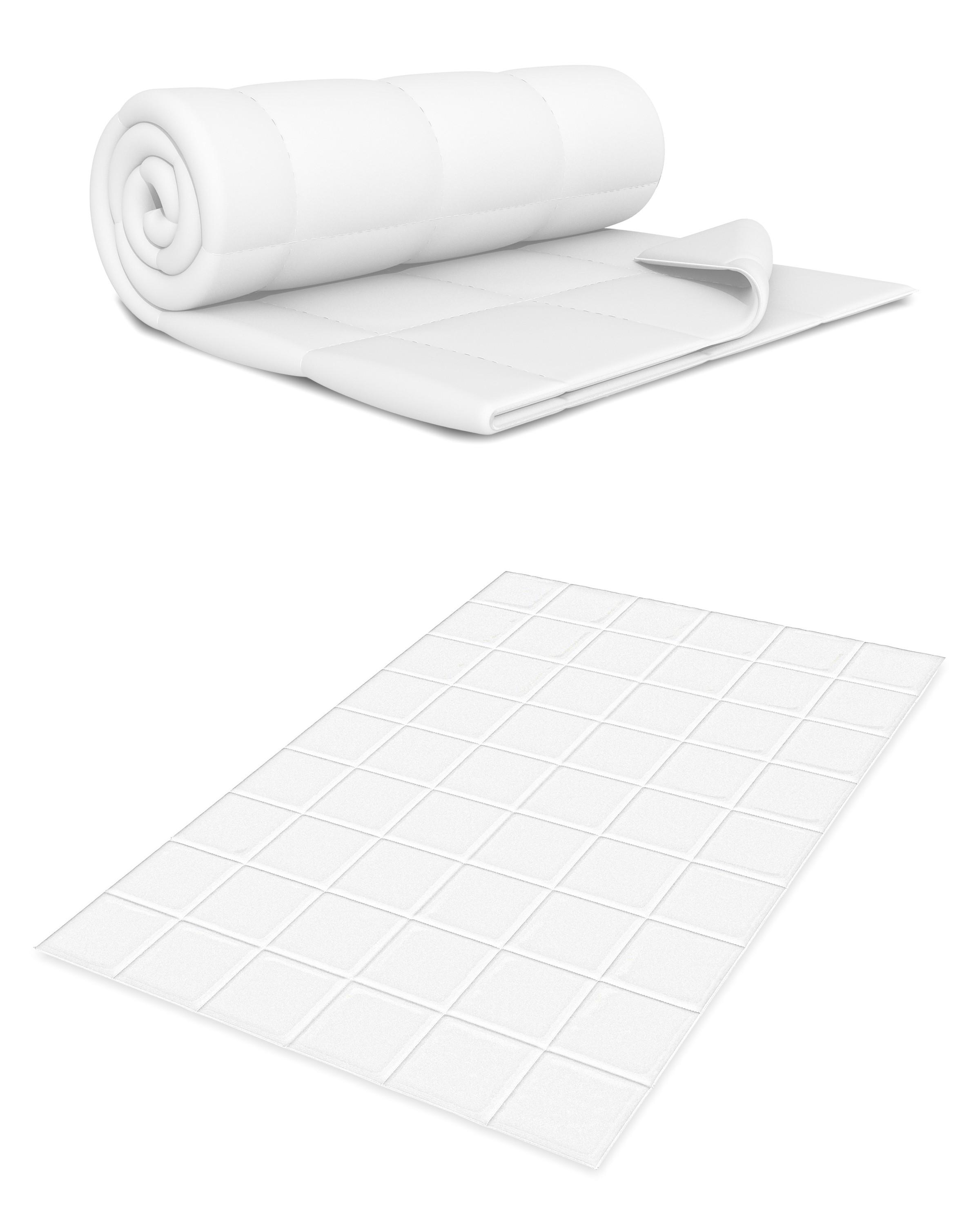 BETTDECKE für alle Jahreszeiten 200 x 220 cm - Weiß, Textil (200/220cm) - Schlaftroll