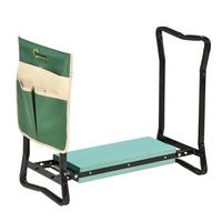 KNIEBANK mit Werkzeugtasche, EVA-Schaumstoff, 58 x 28 x 49 cm - Grün, Kunststoff (28/49/58cm) - Outsunny