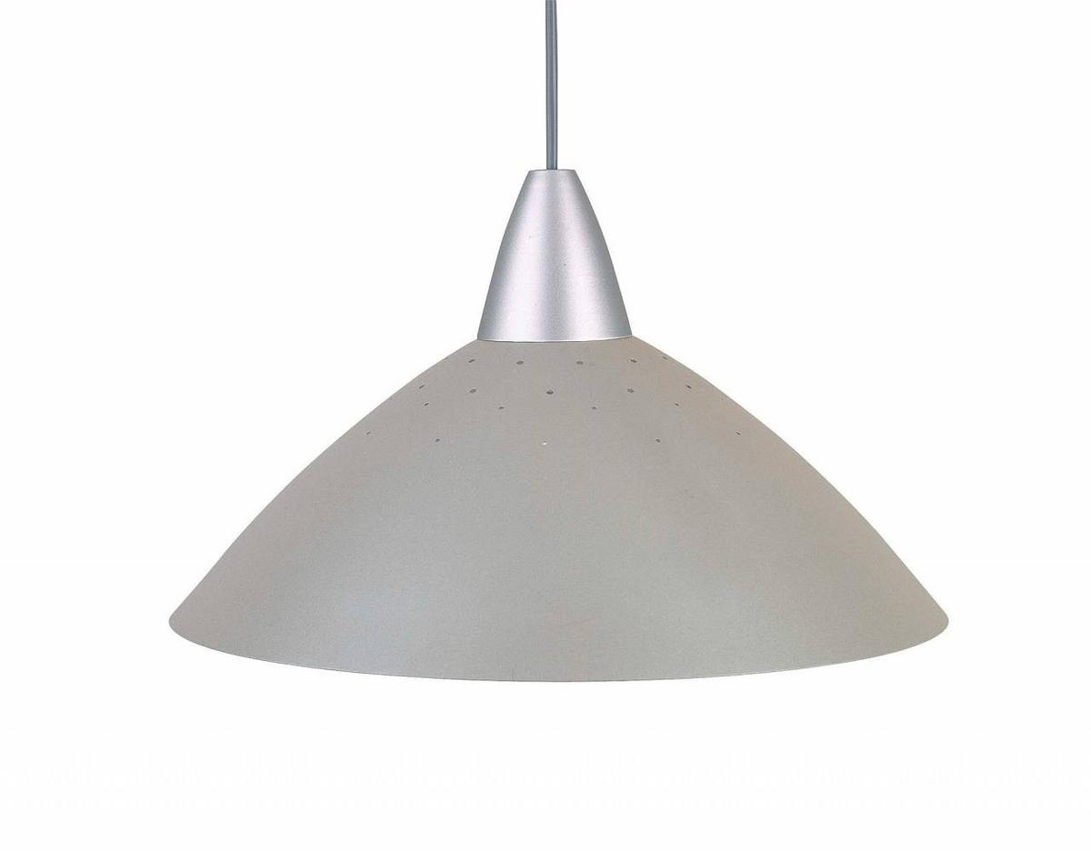 PENDELLEUCHTE Logo 78270/11 - Titanfarben, Metall (35/35/124cm) - Brilliant