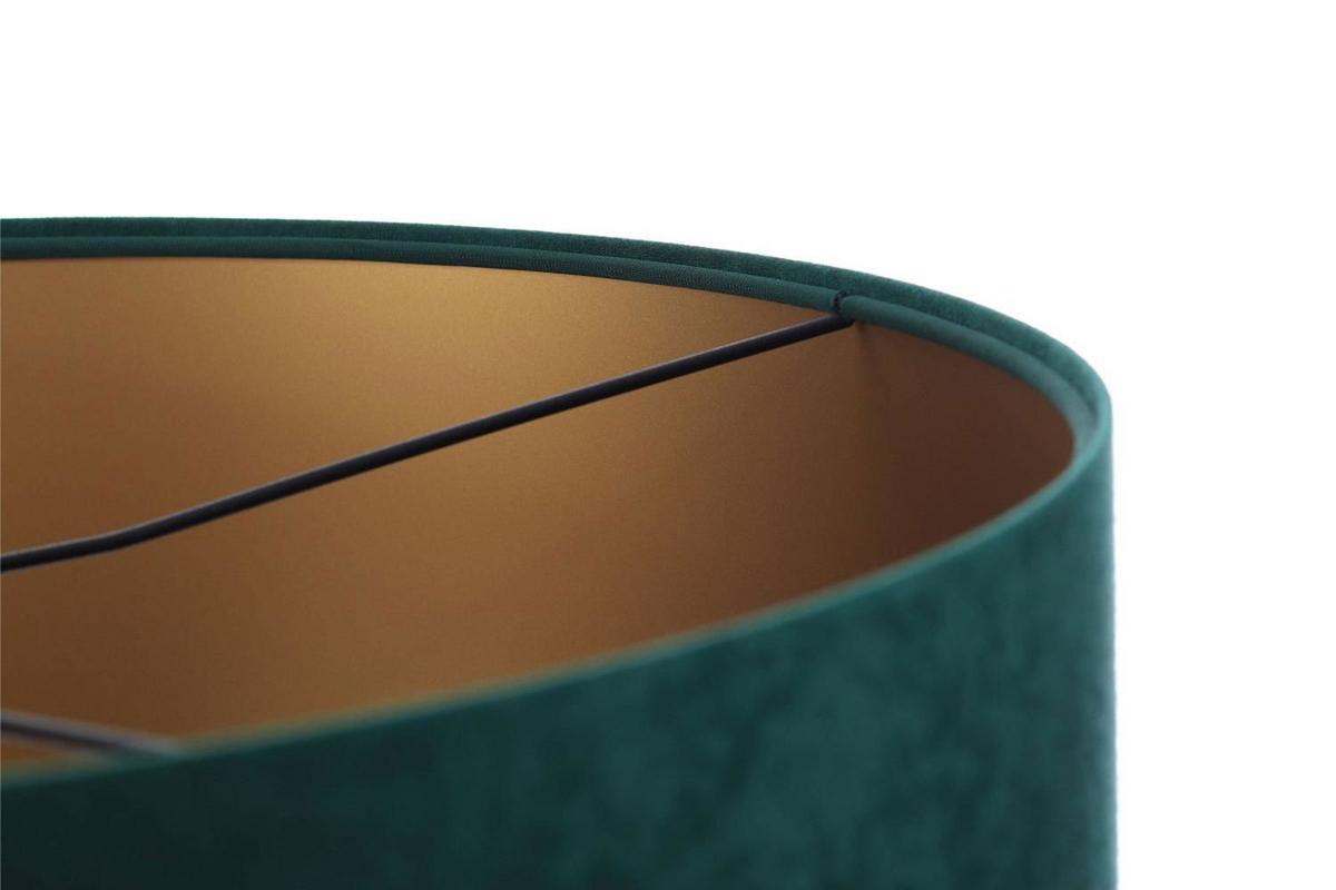 HÄNGELEUCHTE Grün 30/20 cm - Goldfarben/Grün, Kunststoff (30/0.45/20cm) - ONZENO
