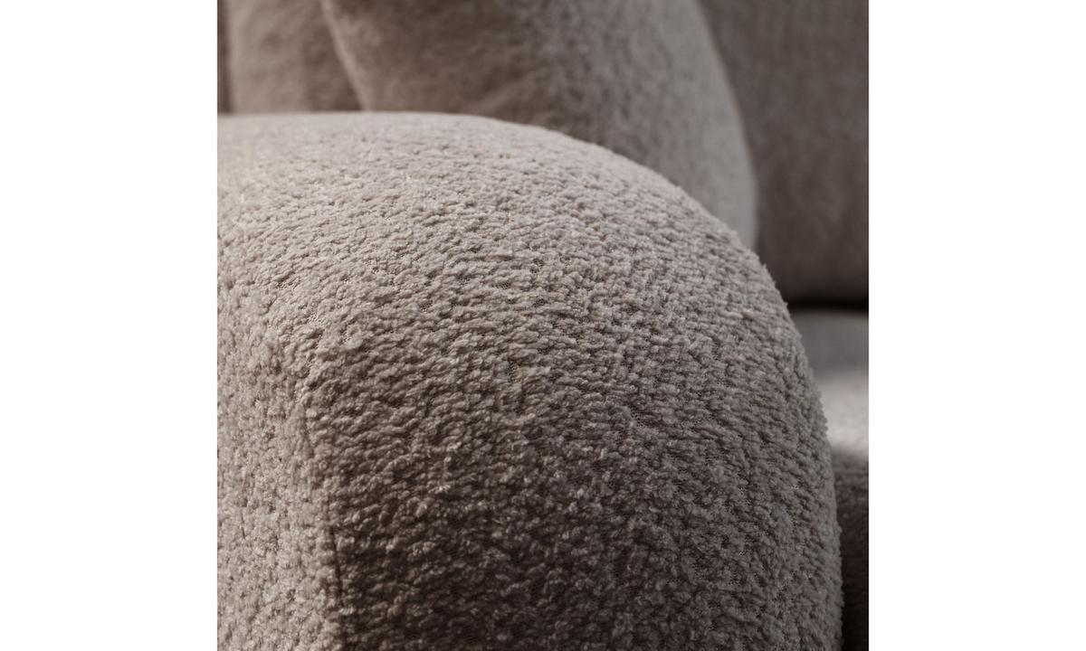 ECKSOFA MALIBU XL 275/150/87 cm Coral 50 - Beige, Textil (275/150cm) - Lookway