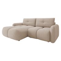 ECKSOFA Sandy - Kaschmir/Schwarz, Holz/Kunststoff (238/165cm) - MIRJAN24