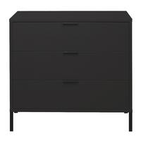 KOMMODE Erna 81x45x82 Anthrazit matt Lack - Anthrazit, Holzwerkstoff (81/82/45cm) - 58aufmkessel