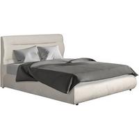 BETT chamonix beige - Beige, Textil (190/140cm) - Habitat Garten