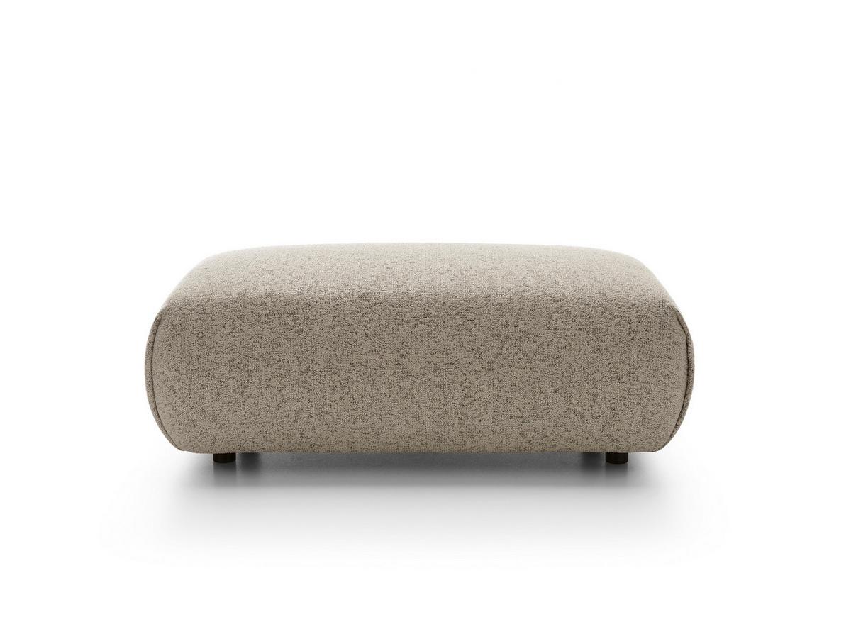MASSENO Sitzhocker ZEST, Modern Polsterhocker, Fußhocker Beige - Sandfarben/Beige, Holzwerkstoff/Kunststoff (70/42/113cm) - MASSENO