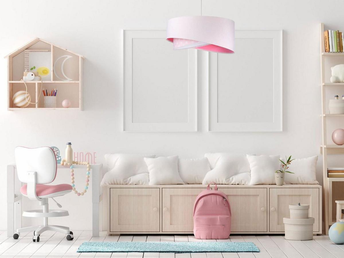HÄNGELEUCHTE Rosa 50/23 cm - Pink, Kunststoff (50/1/23cm) - ONZENO
